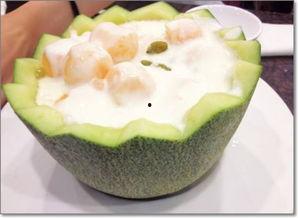 吃哈密瓜吃巧克力