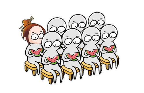 吃瓜群众坐等热闹,热闹事件即将上演