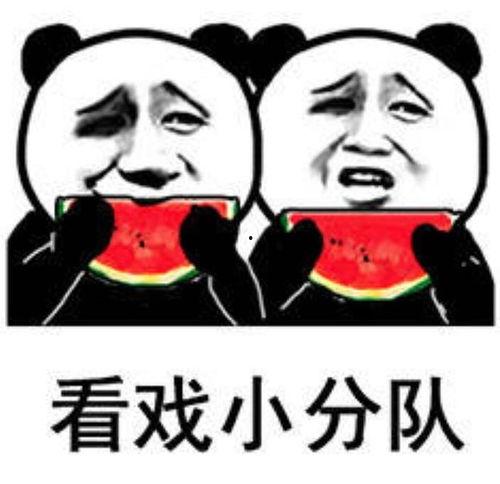 延迟吃瓜表情包